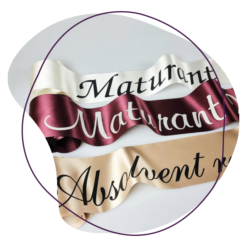 Maturitní šerpy a stužky