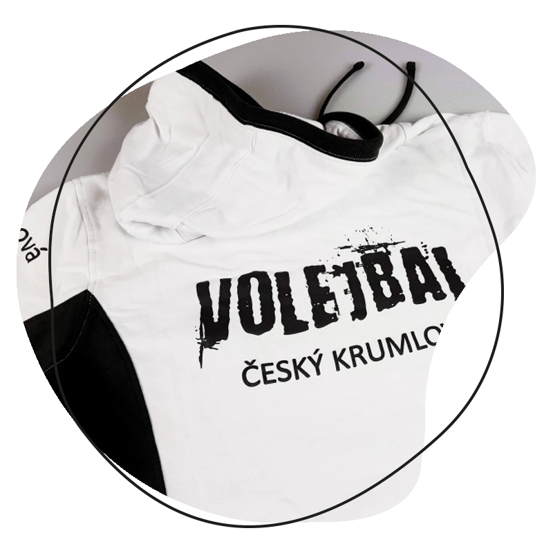 Potisk pro sportovní týmy a zájmové kluby